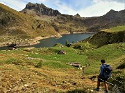 07 Scendendo dal colletto del Lago della paura ai Laghi Gemelli